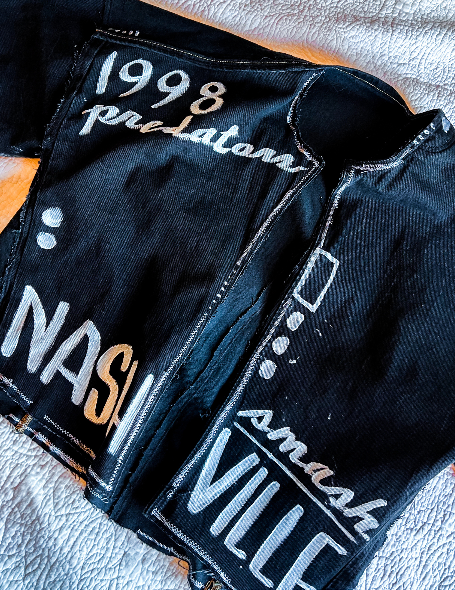 Predators Black Denim Jacket