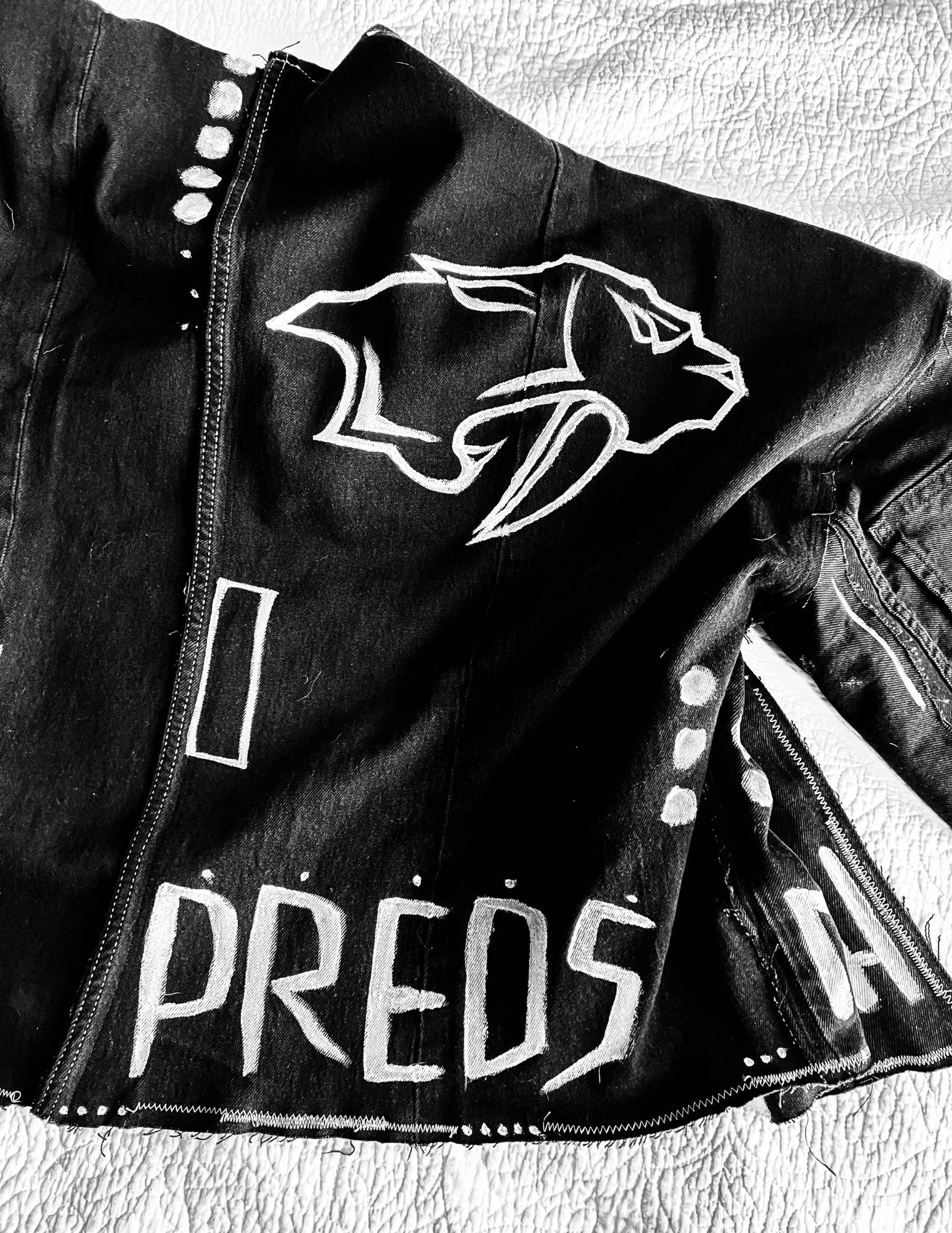 Predators Black Denim Jacket