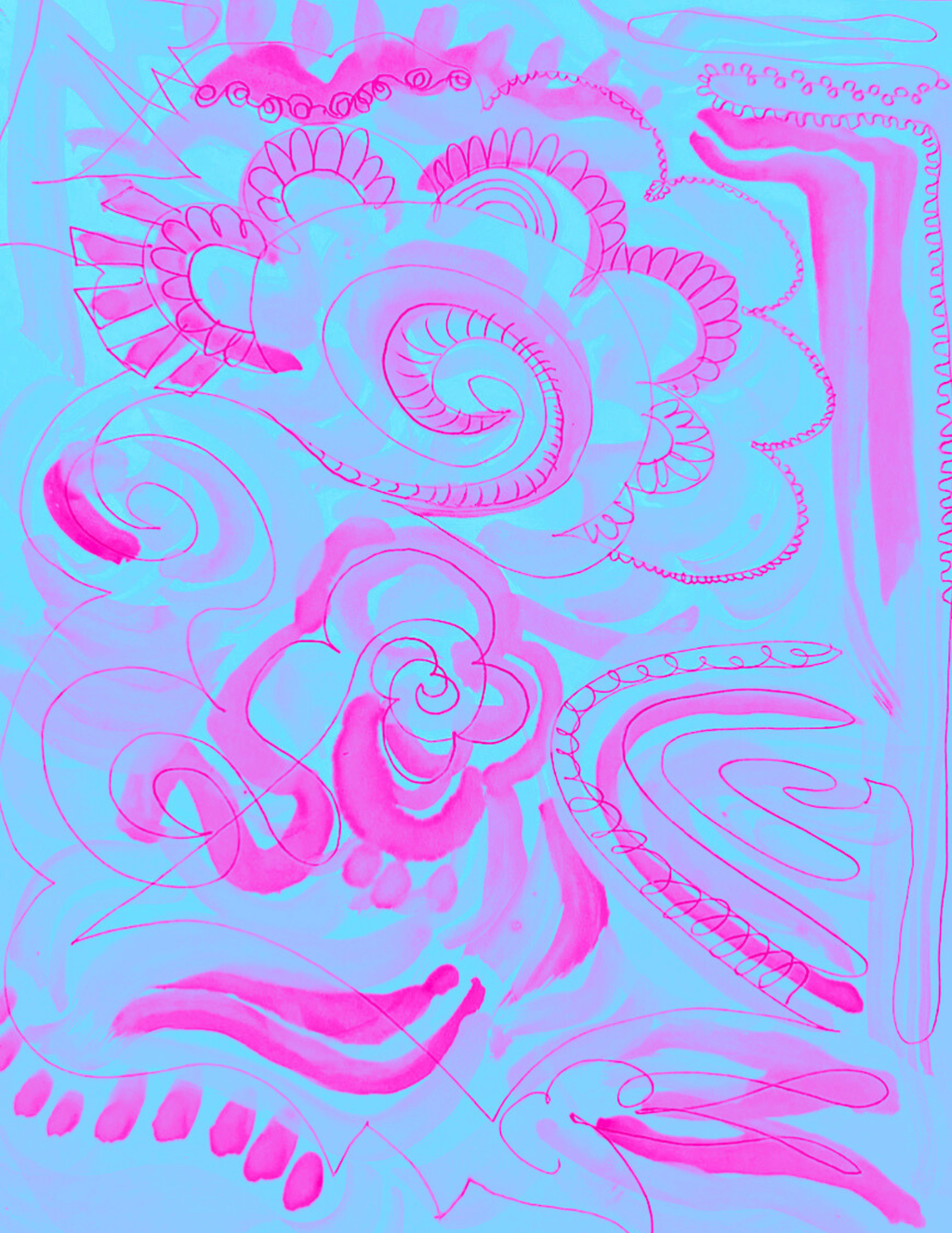 Joshua Aura Drawing