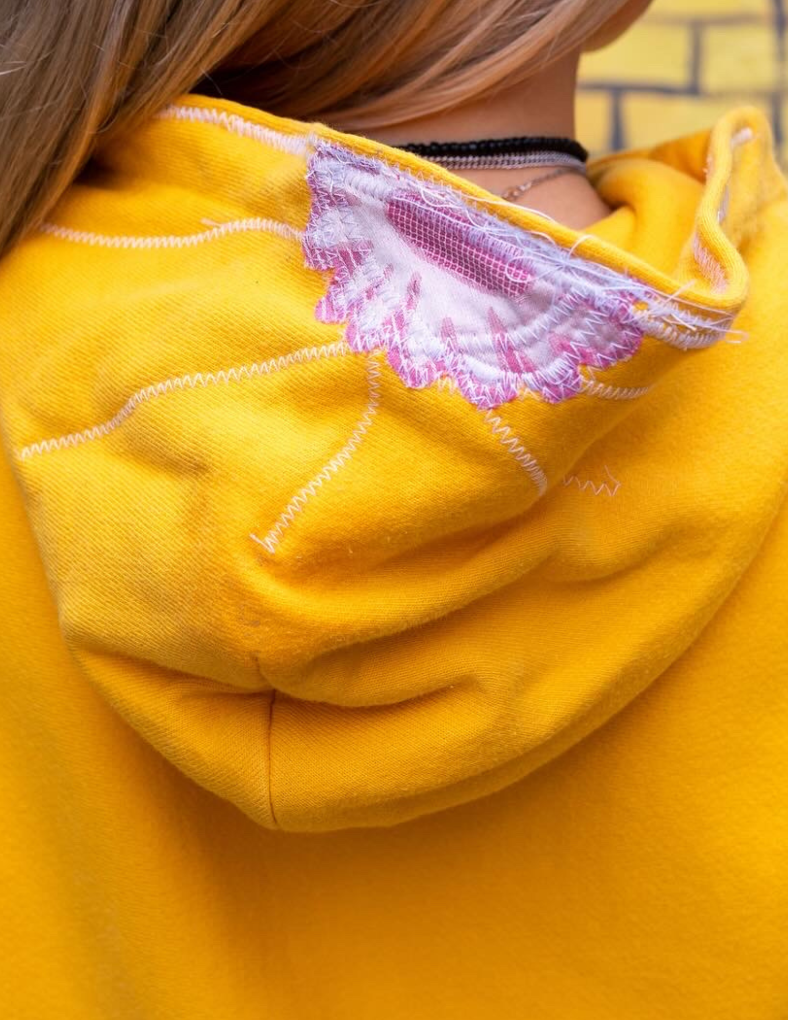 Yellow Flower Champion Sweatshirt