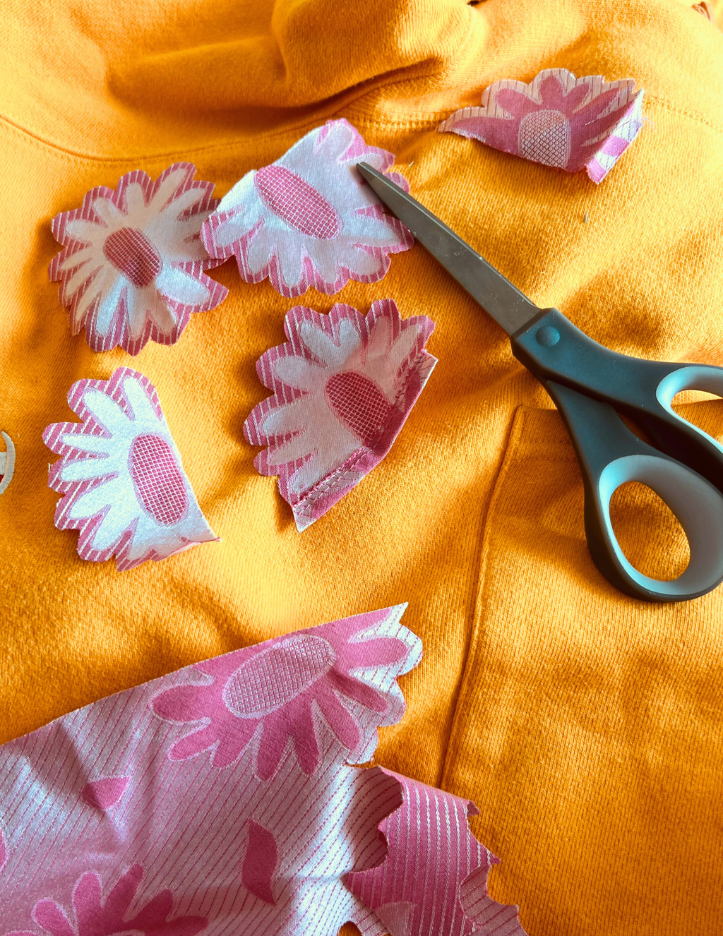 Yellow Flower Champion Sweatshirt