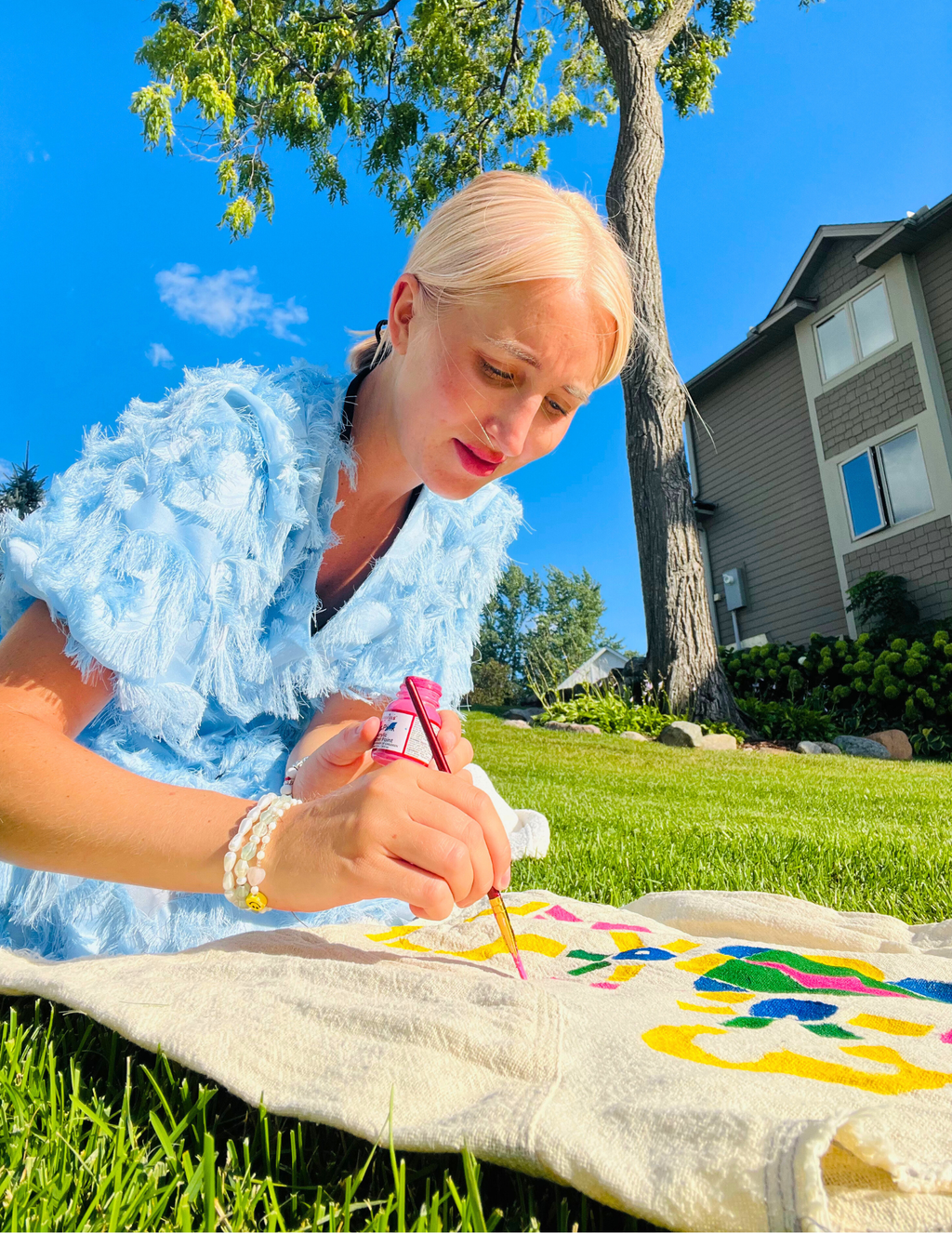 Aura Heart Canvas Dress