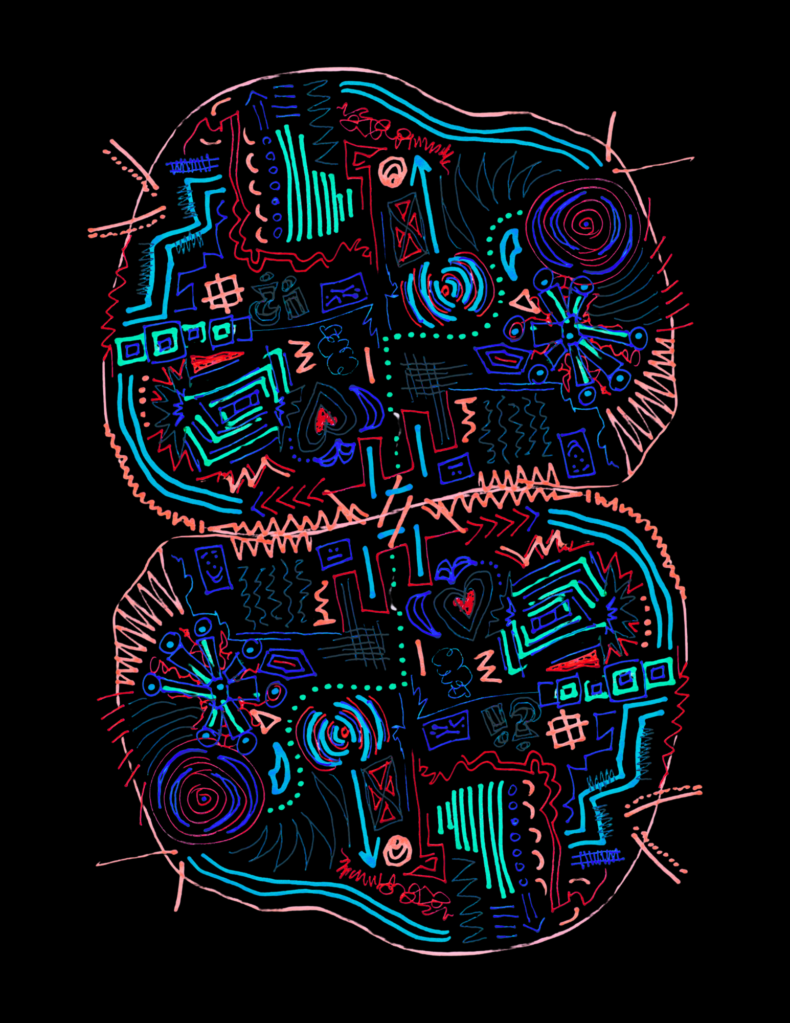 My Brain is Flipped Aura