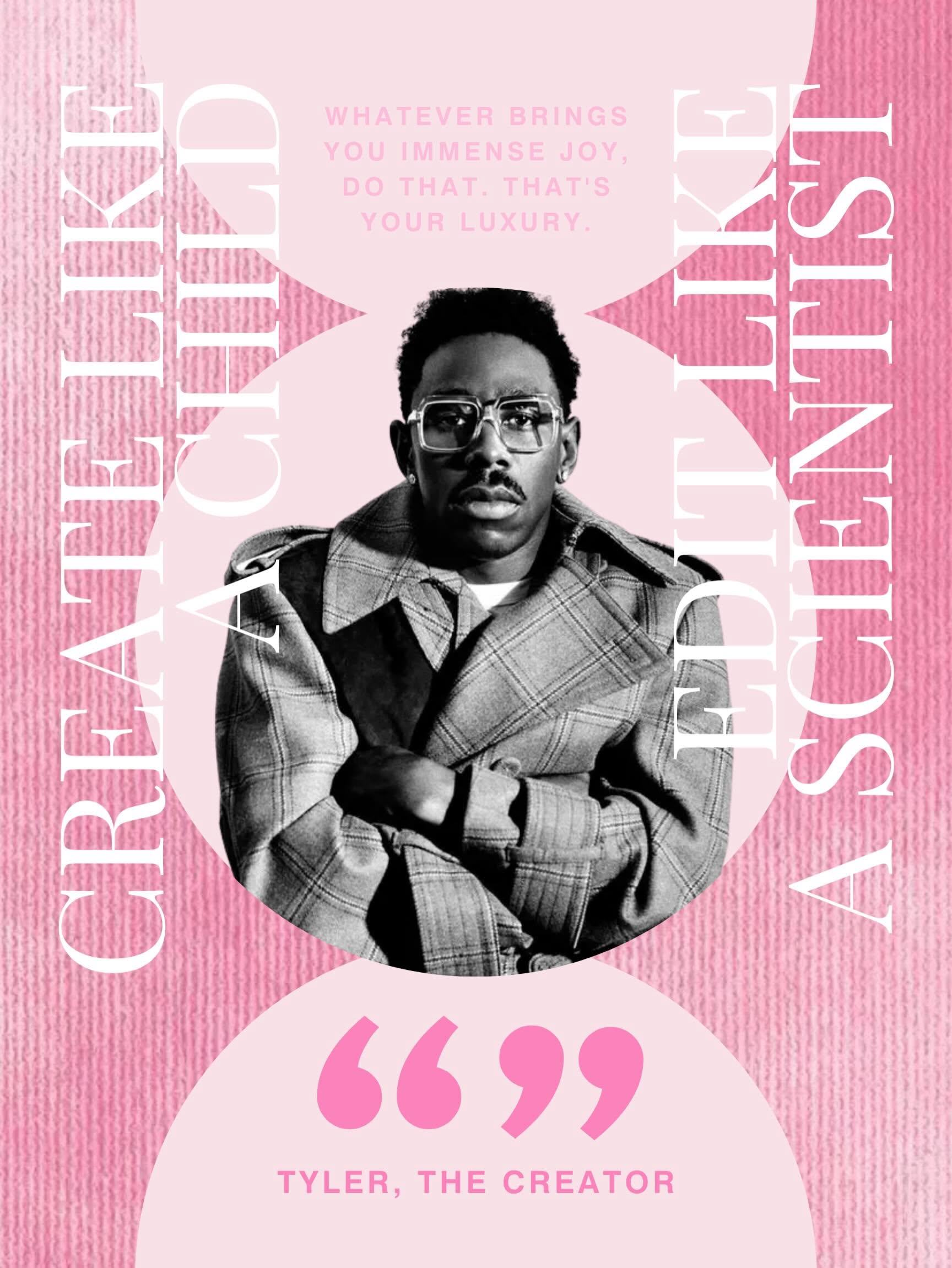 Tyler, The Creator Was a Scientist.