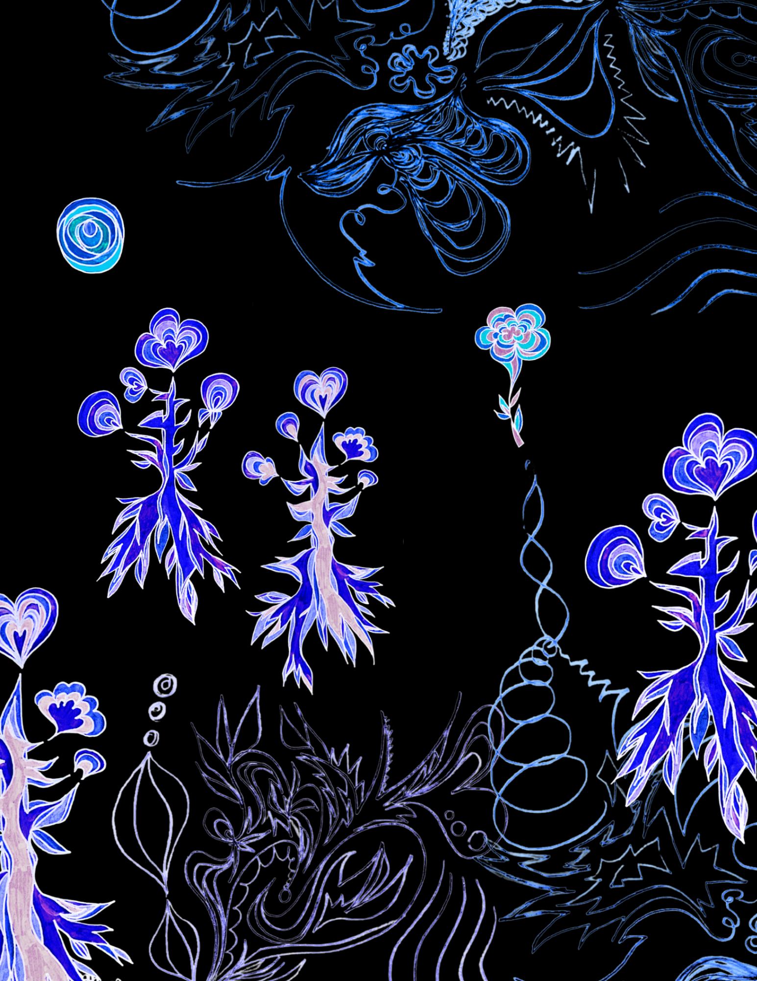 It's a Mystery Wonderland Down There