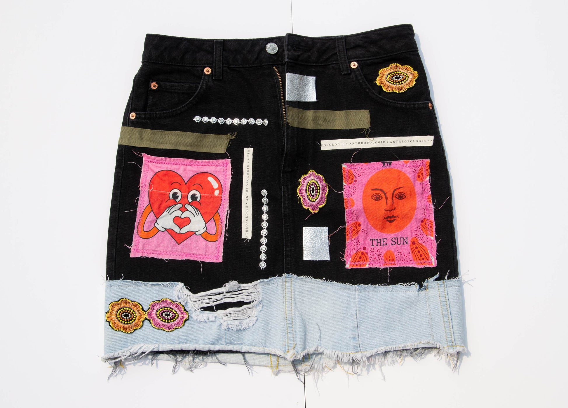 Collage Astrology Skirt
