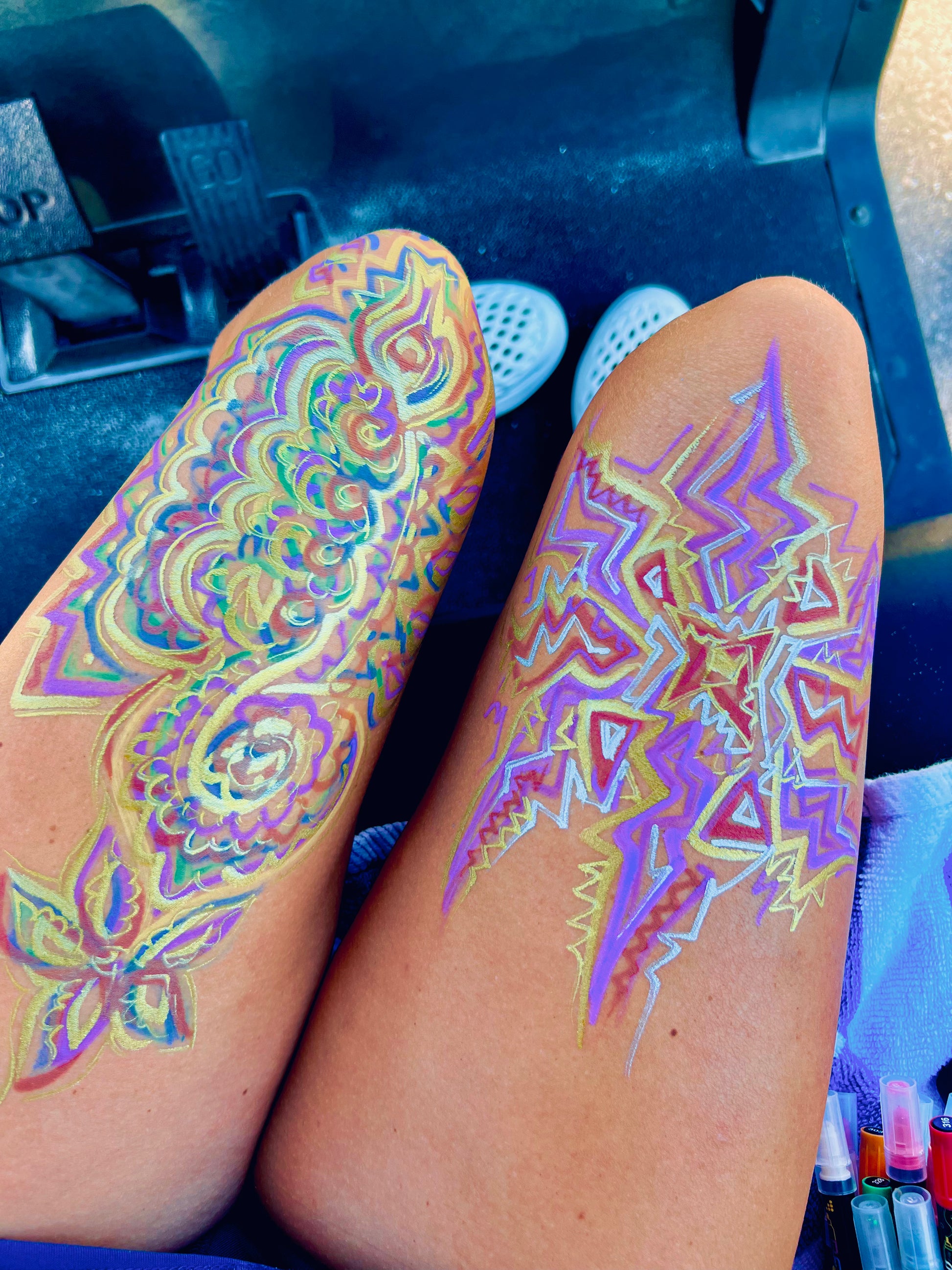 Cosmic Purple Thunder Auras