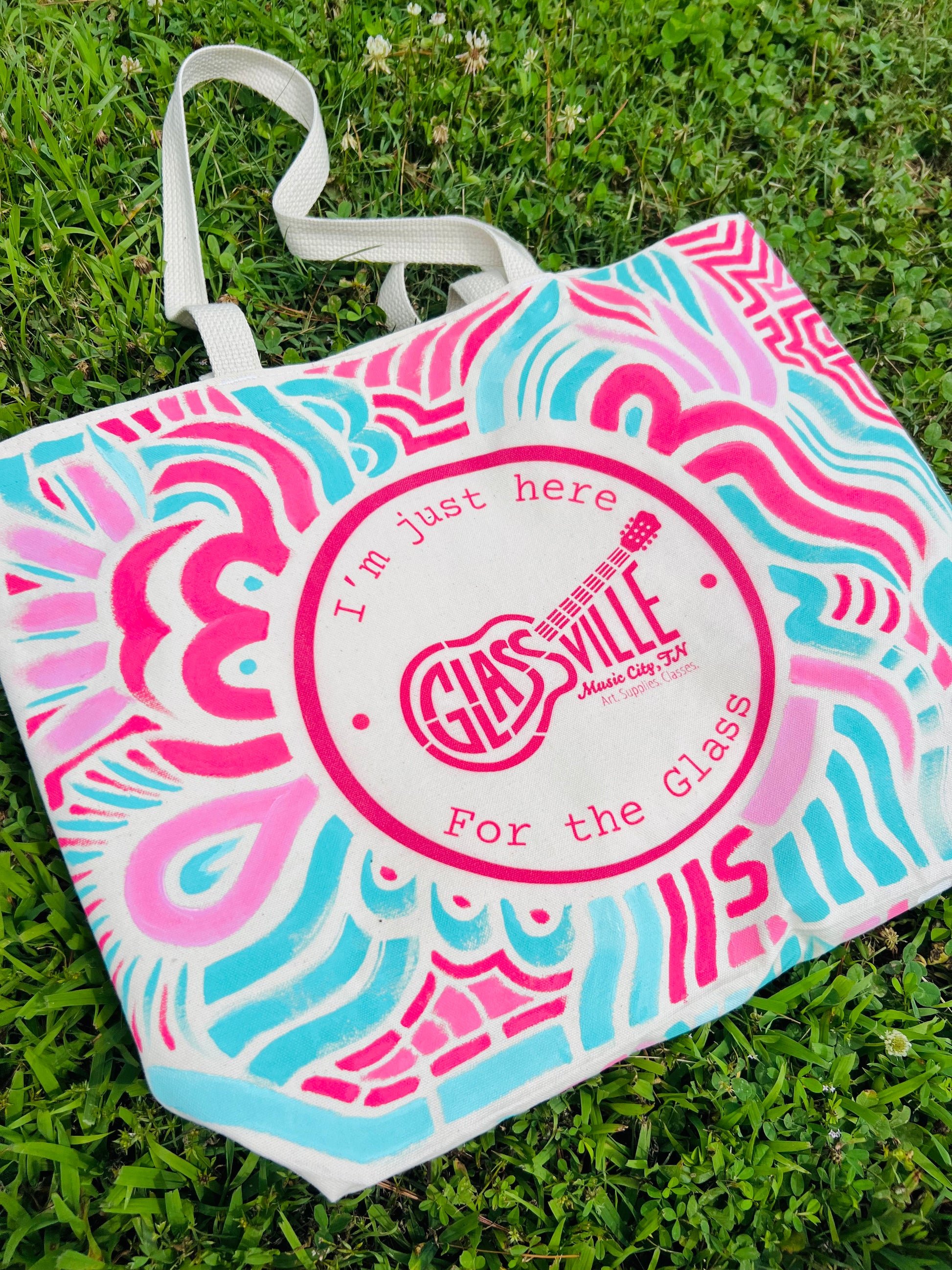 Aura Canvas Tote Bag