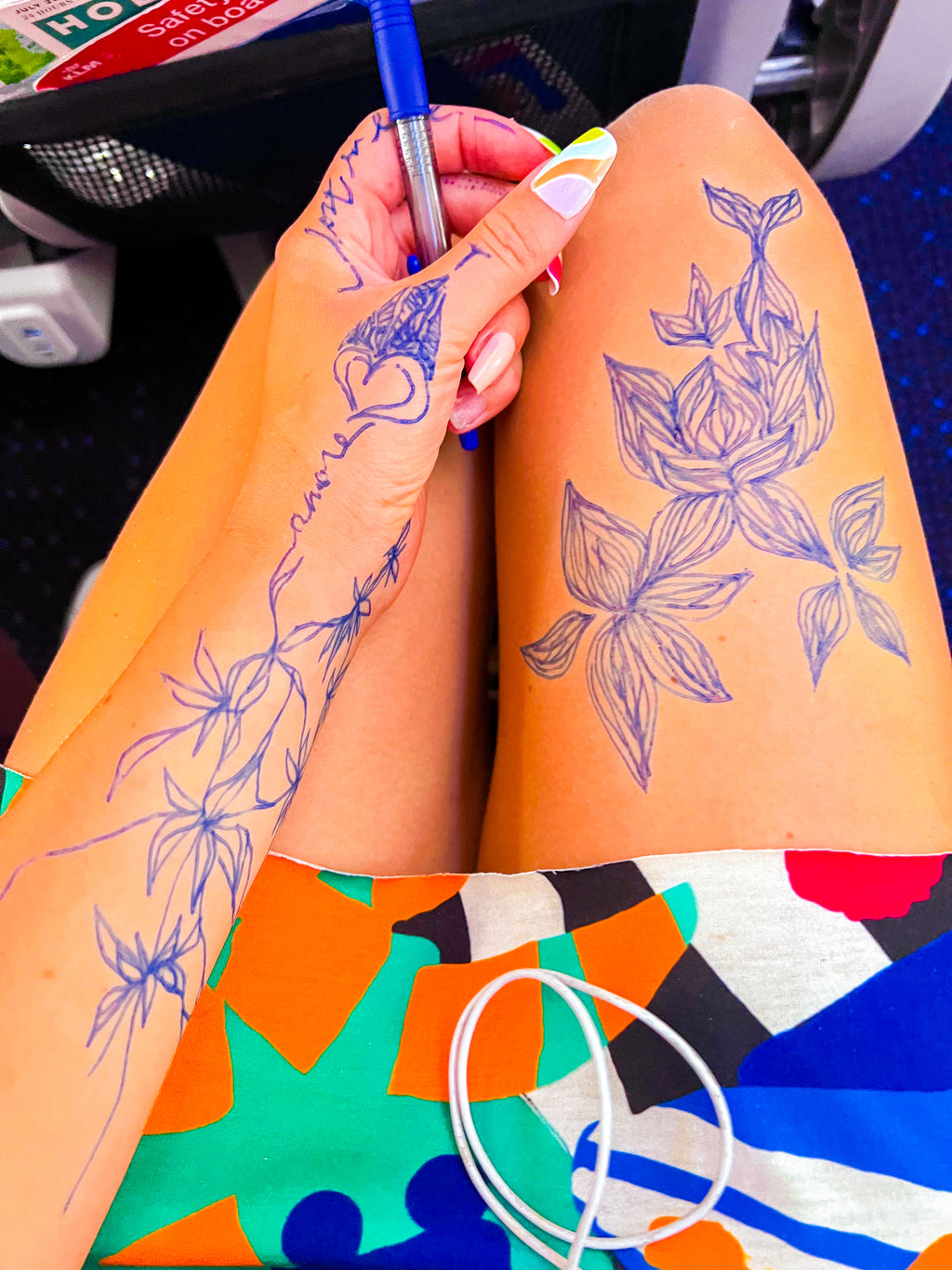 Flowers Growing on Me! Aura