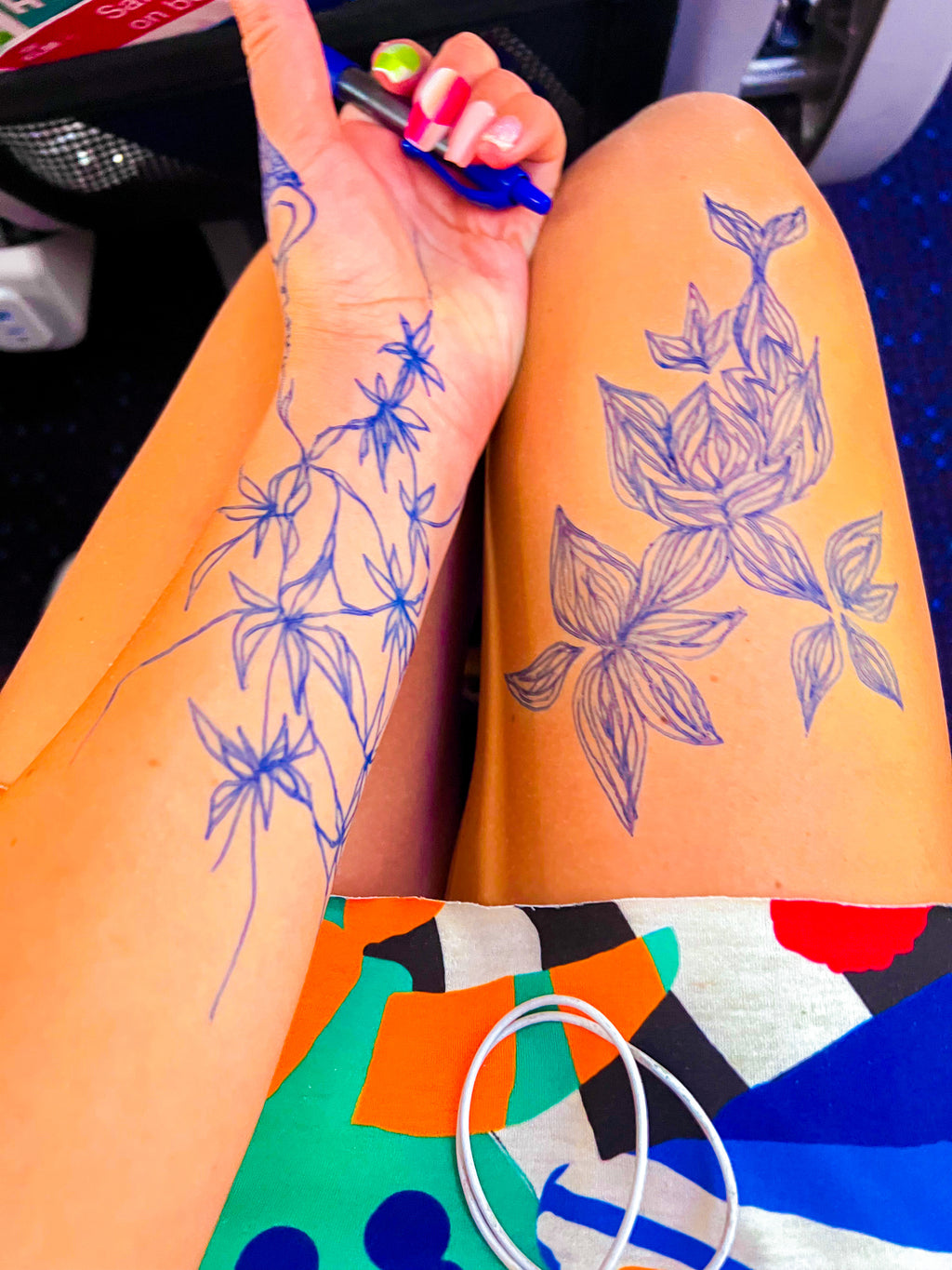 Flowers Growing on Me! Aura