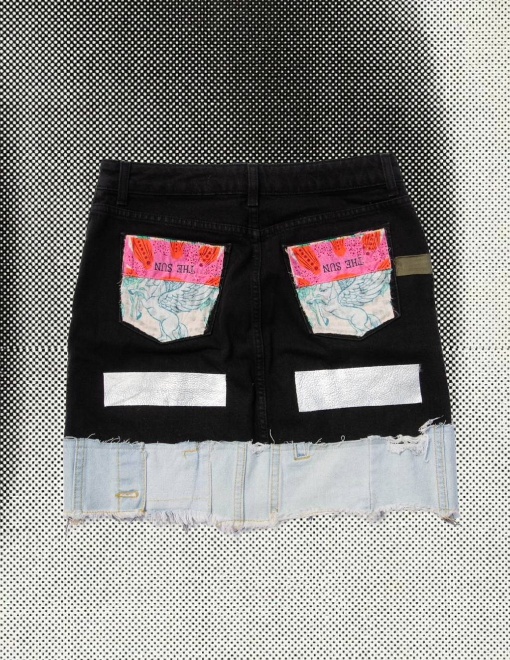 Collage Astrology Skirt