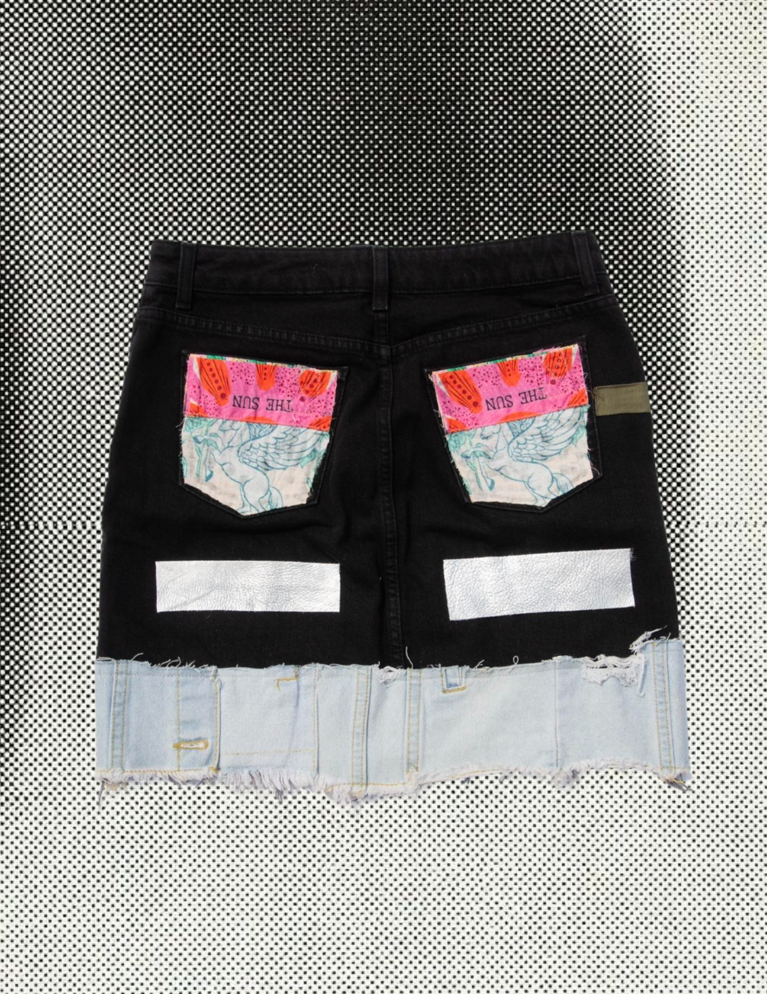 Collage Astrology Skirt