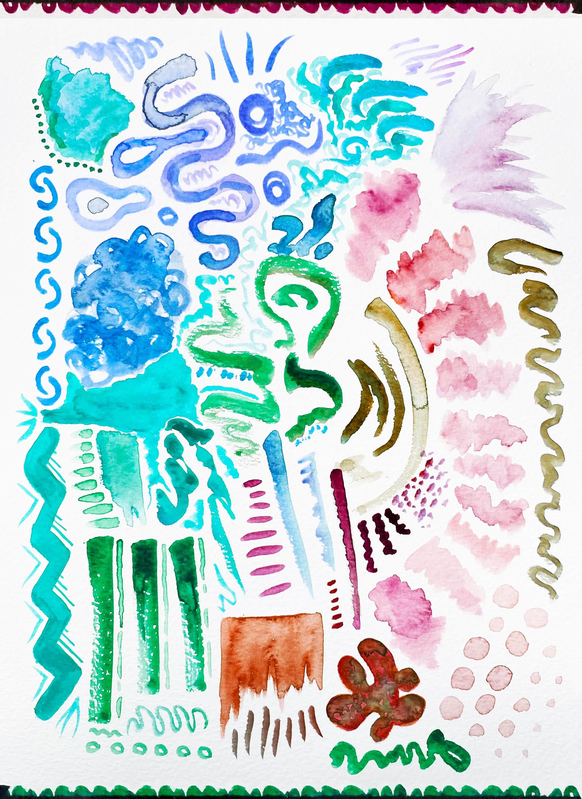 Watercolor Aura Art