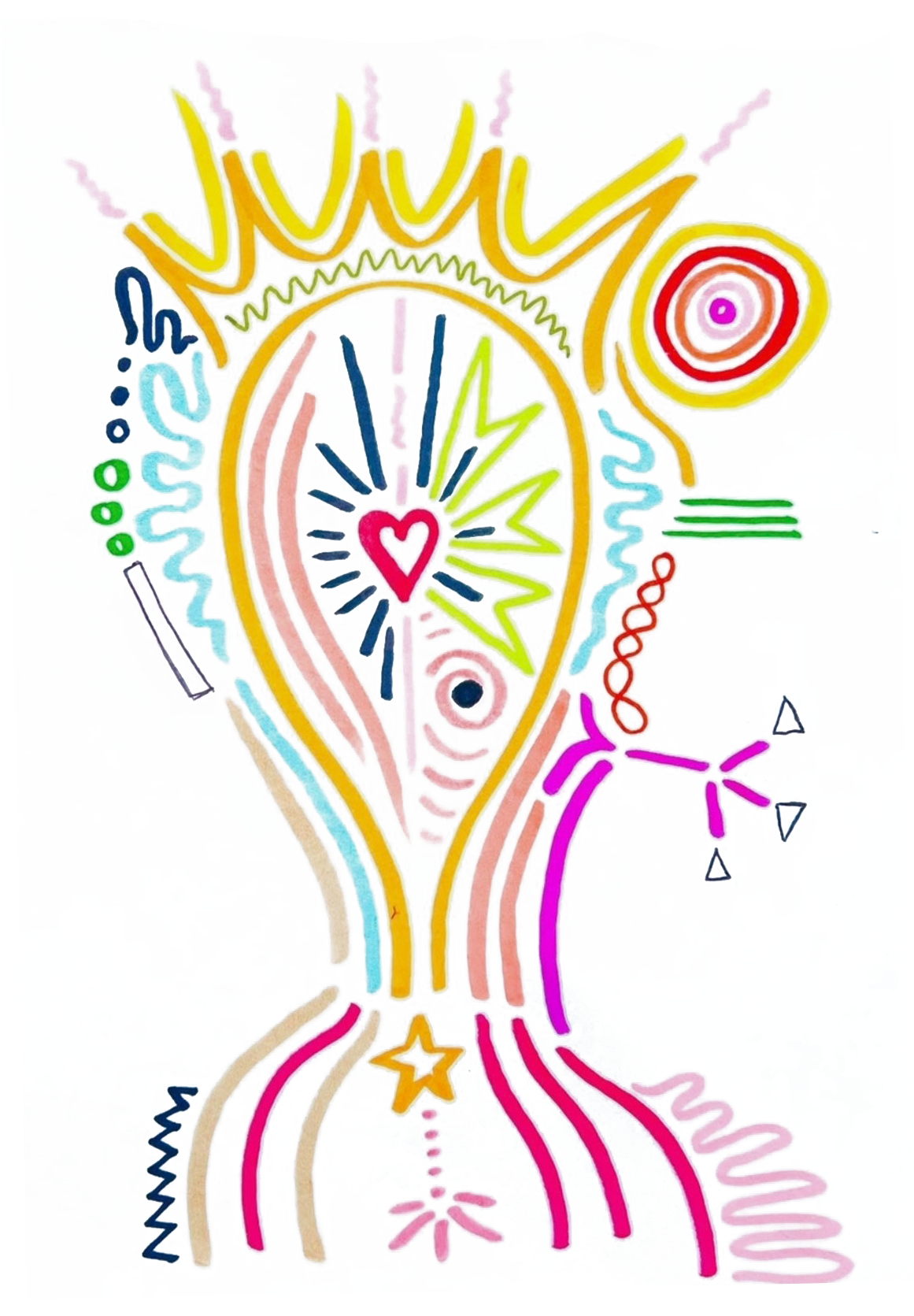 Original Aura Drawing