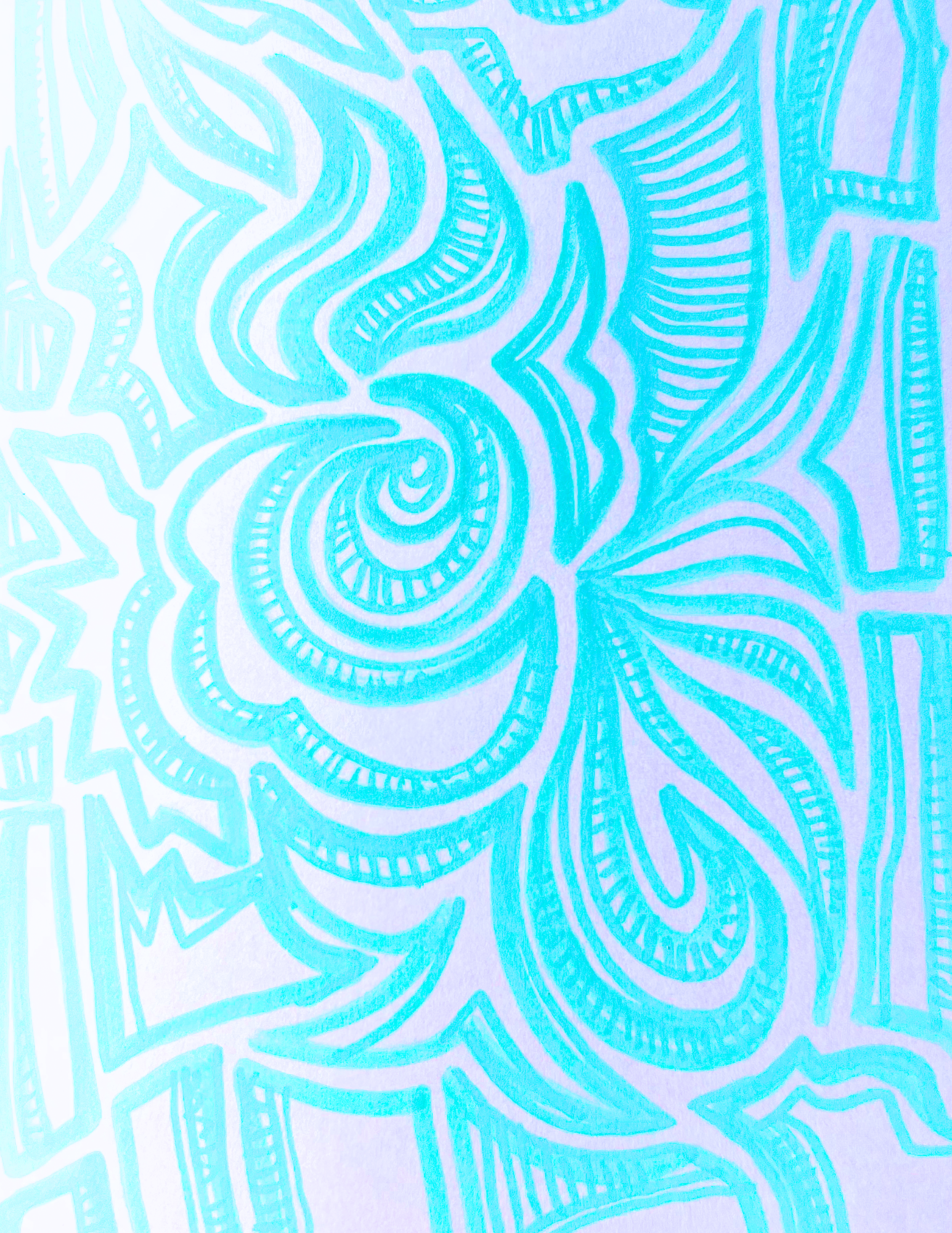 Mermaid Swimming Aura